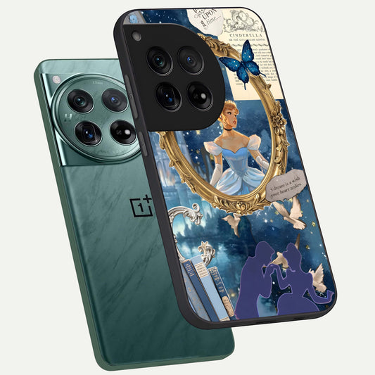  Midnight Queen phone case For OnePlus 12 showing premium glass back cover with detailed artwork