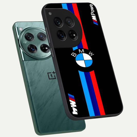  Turbo BMW Beast phone case For OnePlus 12 showing premium glass back cover with detailed artwork