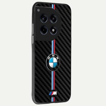  BMW Pattern back cover For OnePlus 12 slim fit glass case with vibrant aesthetic design