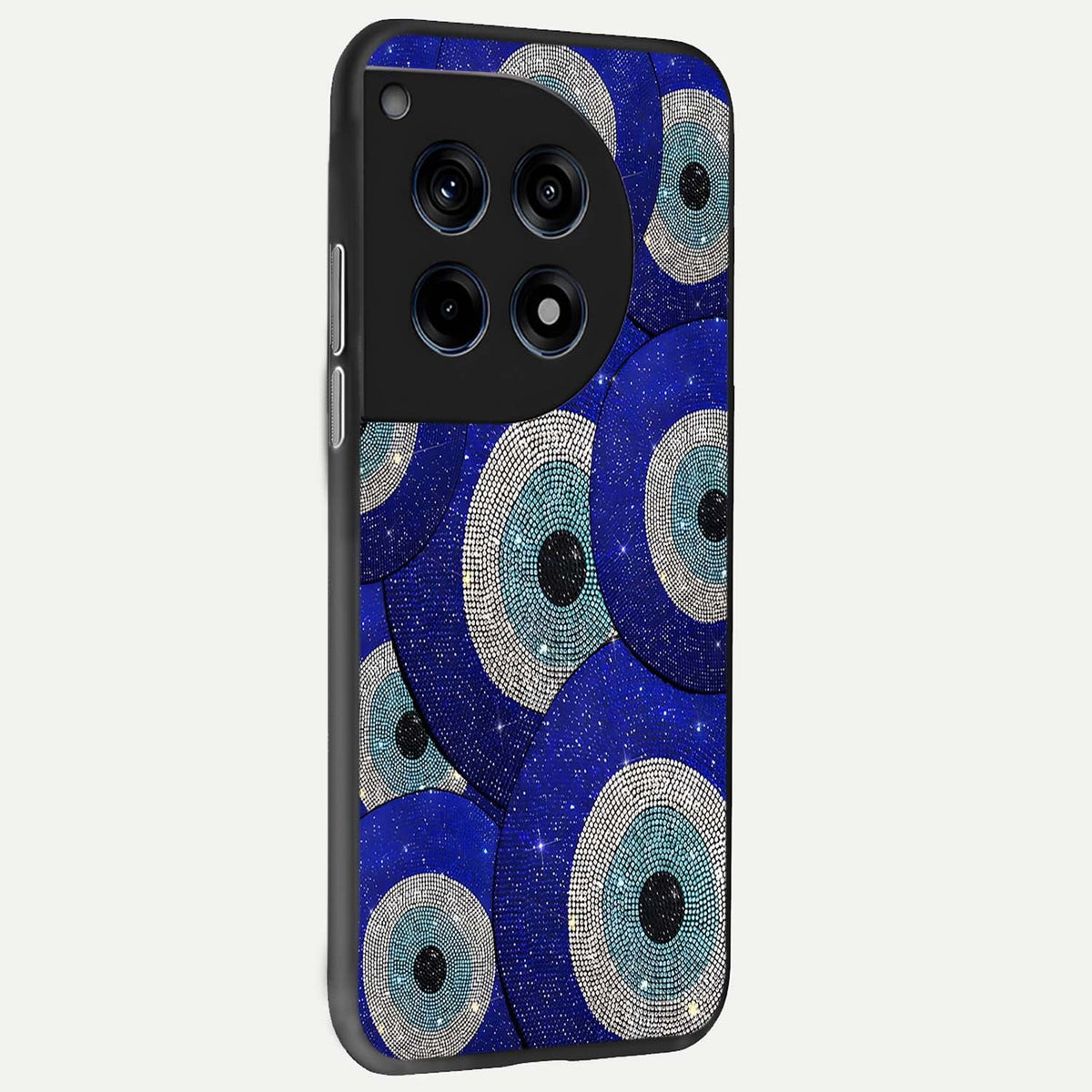  Galaxy Eye Flow back cover For OnePlus 12 slim fit glass case with vibrant aesthetic design