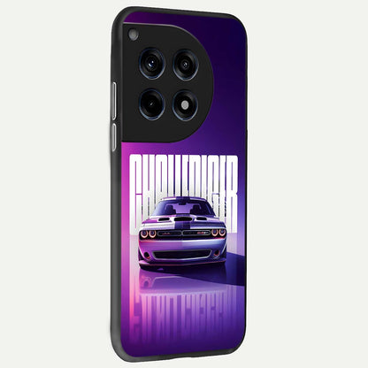  Midnight Muscle Ride back cover For OnePlus 12 slim fit glass case with vibrant aesthetic design