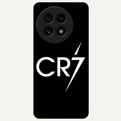 CR7 Elite Strike Glass Case For OnePlus 13R back cover – full design glossy printed glass finish