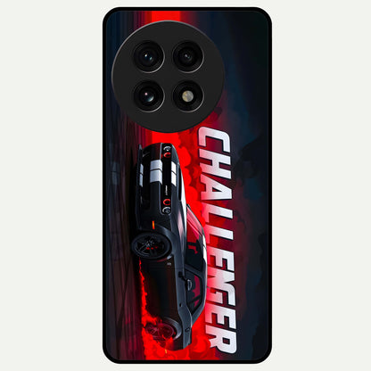  Crimson Challenger Fury Glass Case For OnePlus 13R back cover – full design glossy printed glass finish
