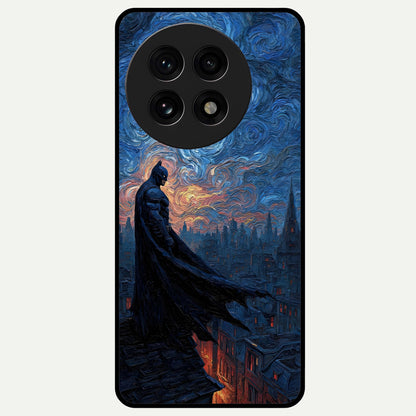  Dark Knight Dusk Glass Case For OnePlus 13R back cover – full design glossy printed glass finish