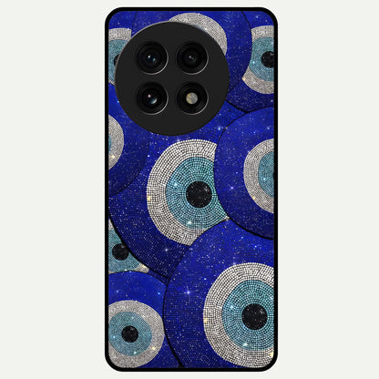  Galaxy Eye Flow Glass Case For OnePlus 13R back cover – full design glossy printed glass finish