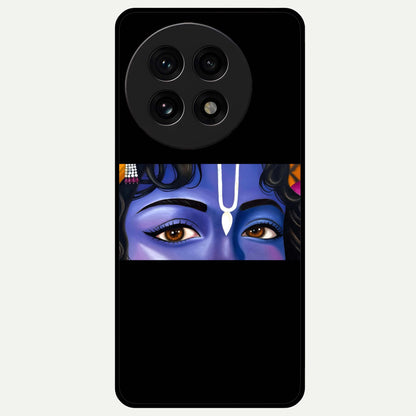  Krishna Eye Glass Case For OnePlus 13R back cover – full design glossy printed glass finish