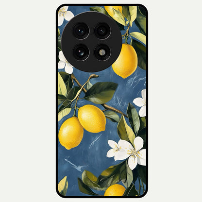  Lemon Dream Garden Glass Case For OnePlus 13R back cover – full design glossy printed glass finish