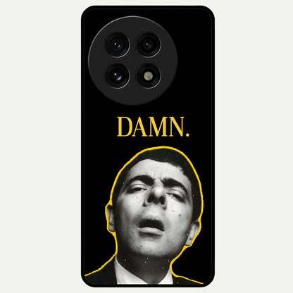  Mr Bean Damn Glass Case For OnePlus 13R back cover – full design glossy printed glass finish
