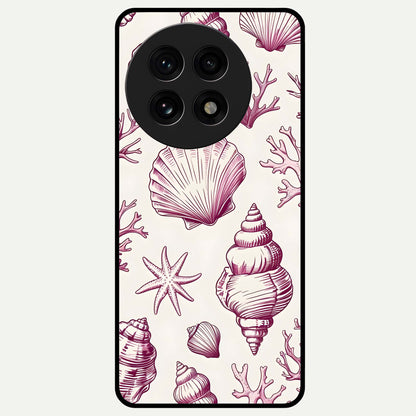  Pink Power Sparks Glass Case For OnePlus 13R back cover – full design glossy printed glass finish