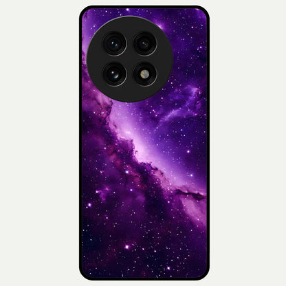  Purple Shade Sky Glass Case For OnePlus 13R back cover – full design glossy printed glass finish