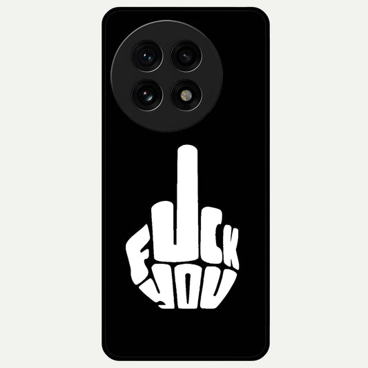  Rebel Mode On Glass Case For OnePlus 13R back cover – full design glossy printed glass finish