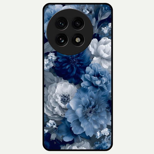  Royal Bloom Garden Glass Case For OnePlus 13R back cover – full design glossy printed glass finish