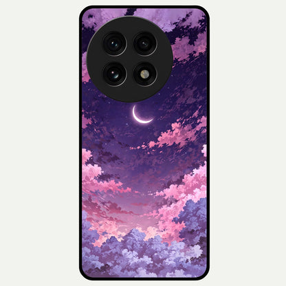  Sky Drift Clouds Glass Case For OnePlus 13R back cover – full design glossy printed glass finish