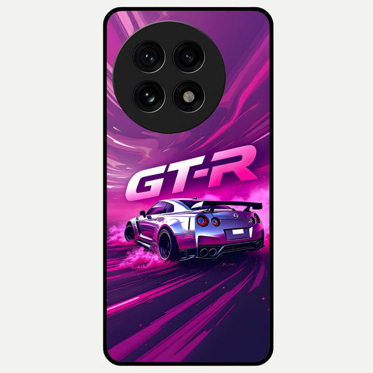  Speed Drift Legend Glass Case For OnePlus 13R back cover – full design glossy printed glass finish