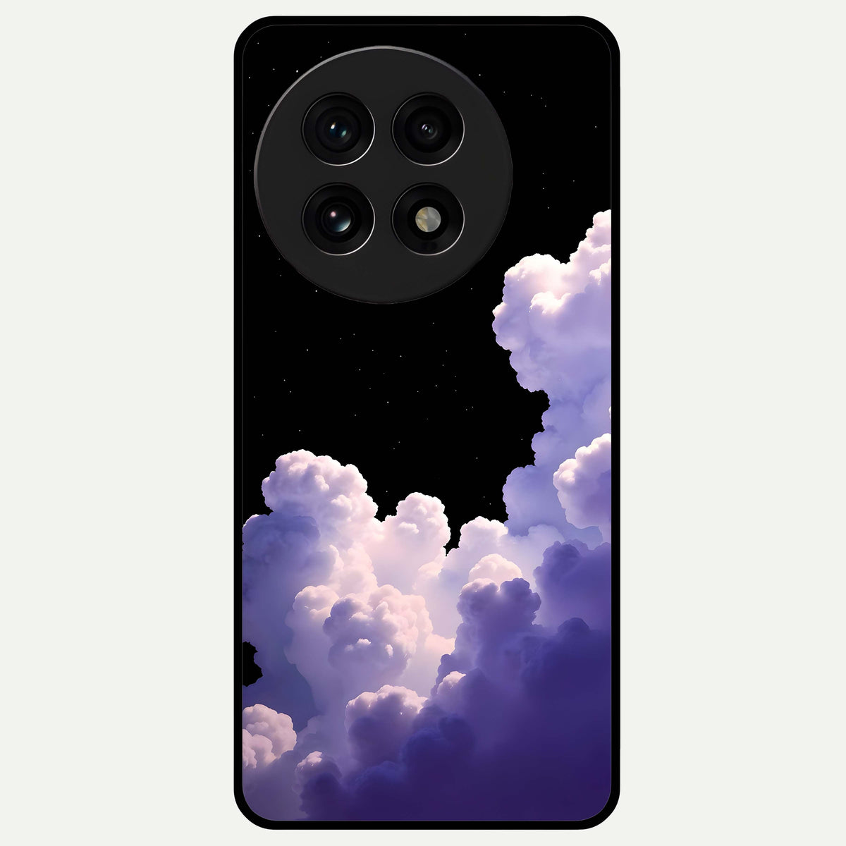  Starlit Night Whispers Glass Case For OnePlus 13R back cover – full design glossy printed glass finish