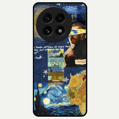  Starry Dream Vision Glass Case For OnePlus 13R back cover – full design glossy printed glass finish