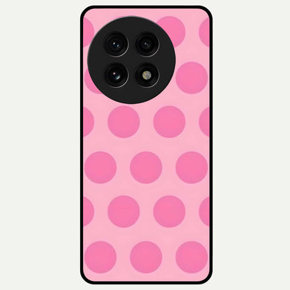  Sweet Dot Dreams Glass Case For OnePlus 13R back cover – full design glossy printed glass finish