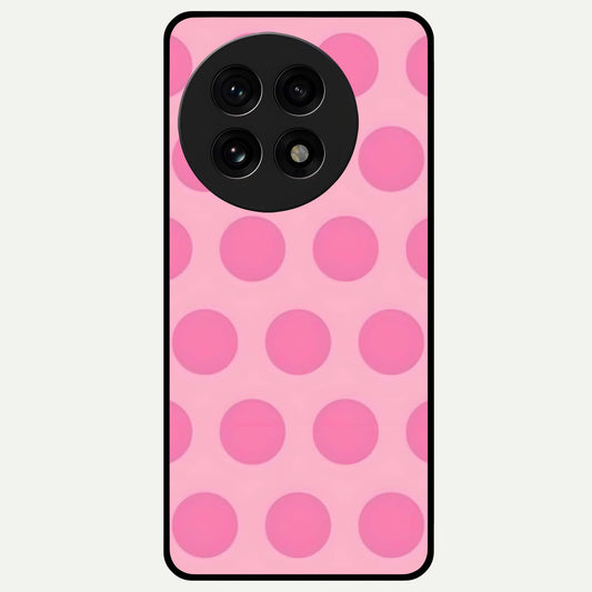  Sweet Dot Dreams Glass Case For OnePlus 13R back cover – full design glossy printed glass finish