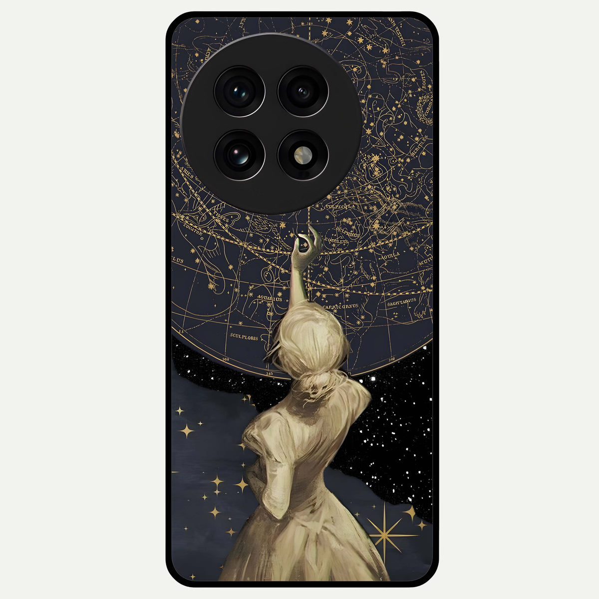  Taylor Swift Girl Glass Case For OnePlus 13R back cover – full design glossy printed glass finish