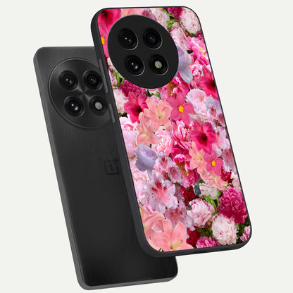  Bloom Crush Fantasy phone case For OnePlus 13R showing premium glass back cover with detailed artwork