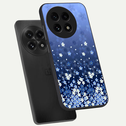  Blue Starry phone case For OnePlus 13R showing premium glass back cover with detailed artwork