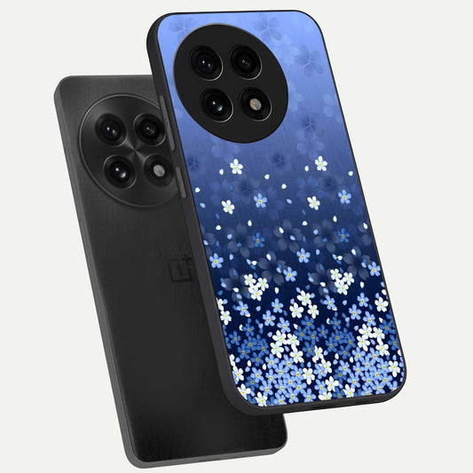  Blue Starry phone case For OnePlus 13R showing premium glass back cover with detailed artwork