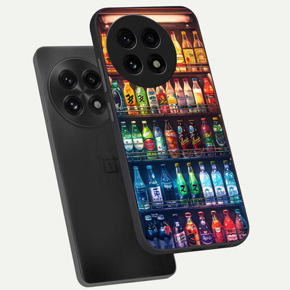  Colorfull Tree phone case For OnePlus 13R showing premium glass back cover with detailed artwork