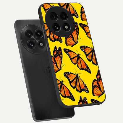  Golden Wing Flight phone case For OnePlus 13R showing premium glass back cover with detailed artwork