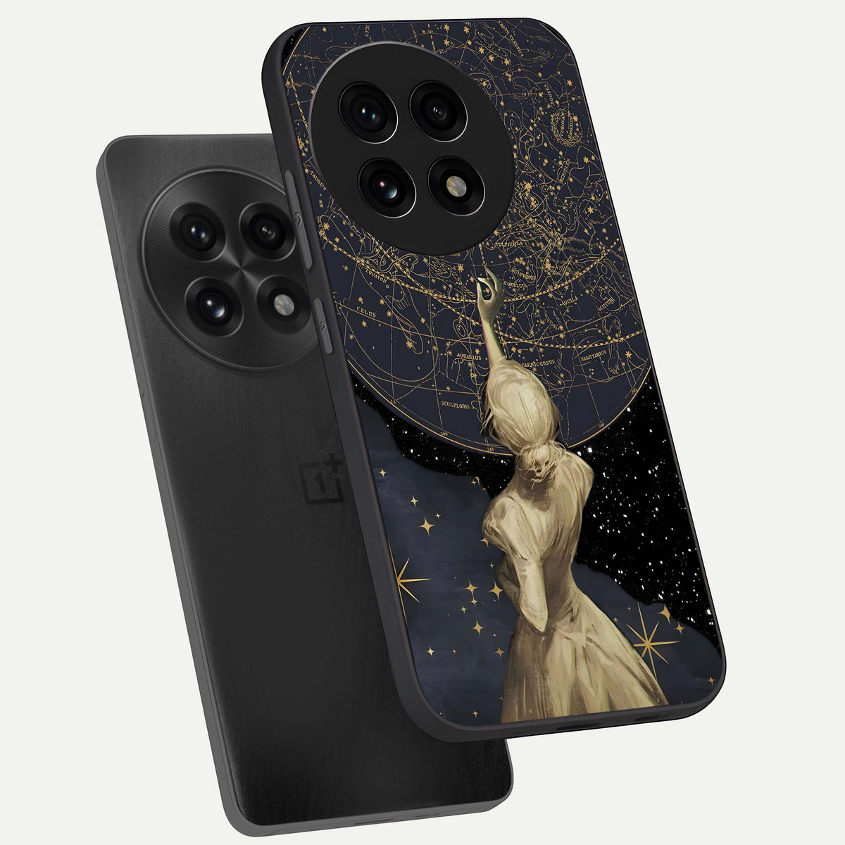  Taylor Swift Girl phone case For OnePlus 13R showing premium glass back cover with detailed artwork