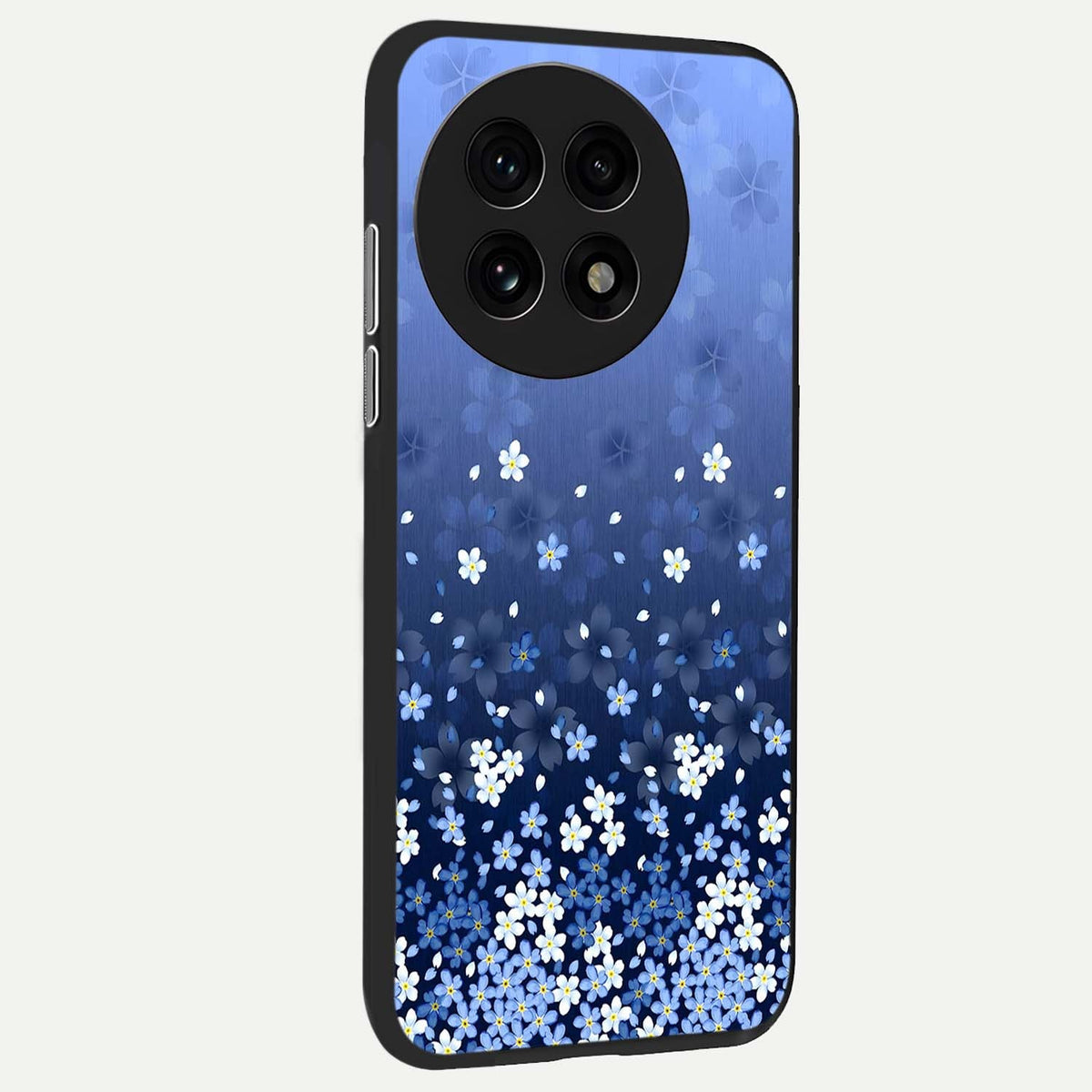  Blue Starry back cover For OnePlus 13R slim fit glass case with vibrant aesthetic design