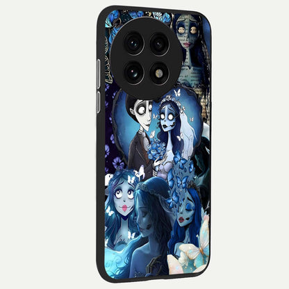  Butterfly Ghost Soul back cover For OnePlus 13R slim fit glass case with vibrant aesthetic design
