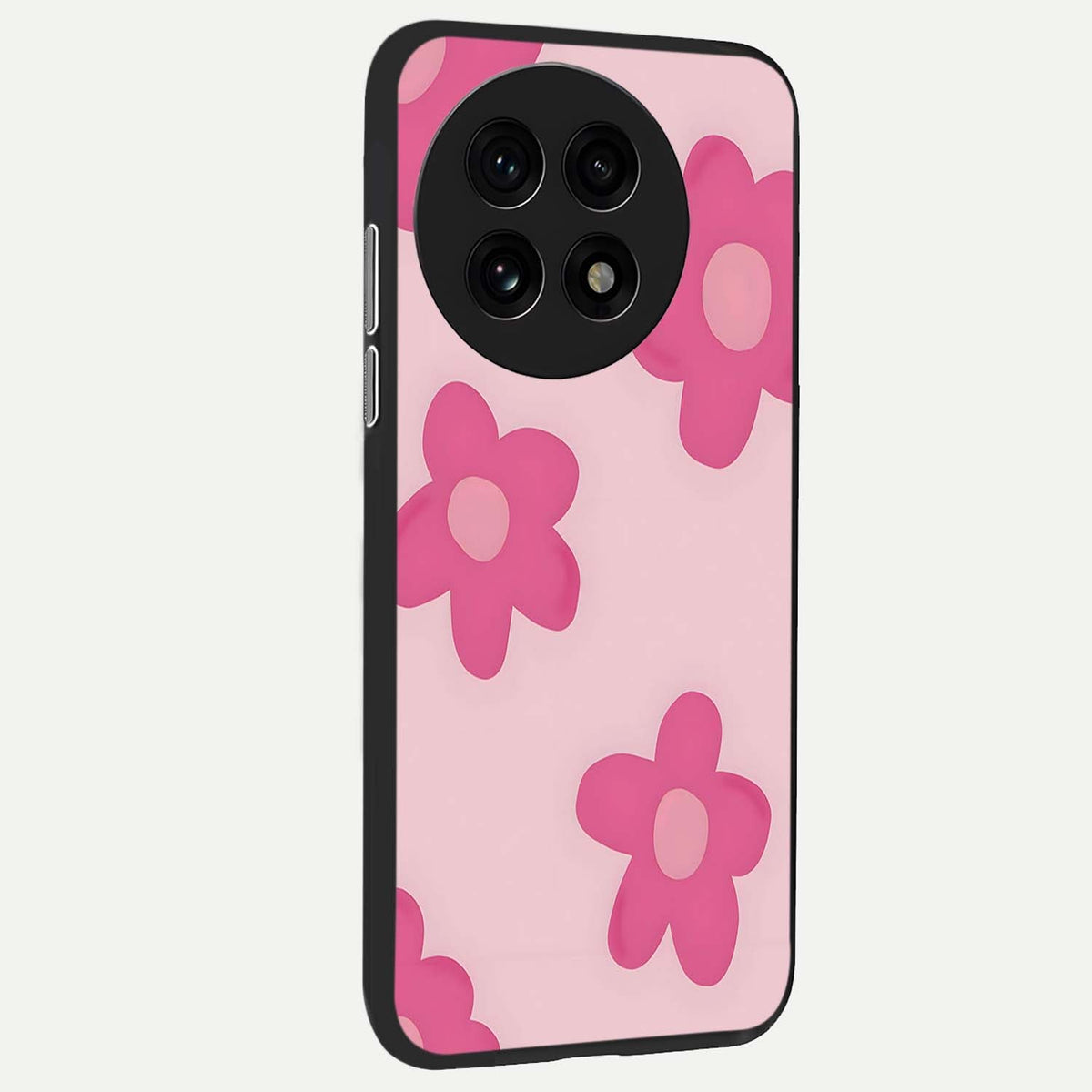  Candy Bloom Dreams back cover For OnePlus 13R slim fit glass case with vibrant aesthetic design