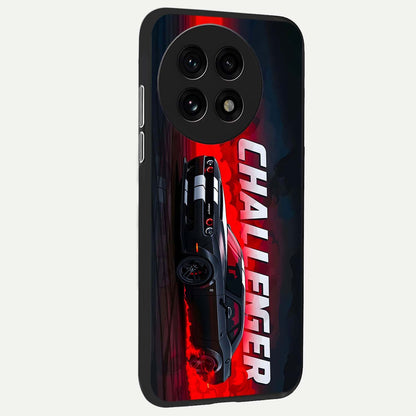  Crimson Challenger Fury back cover For OnePlus 13R slim fit glass case with vibrant aesthetic design