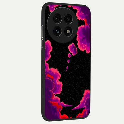  Galaxy Dream Frame back cover For OnePlus 13R slim fit glass case with vibrant aesthetic design