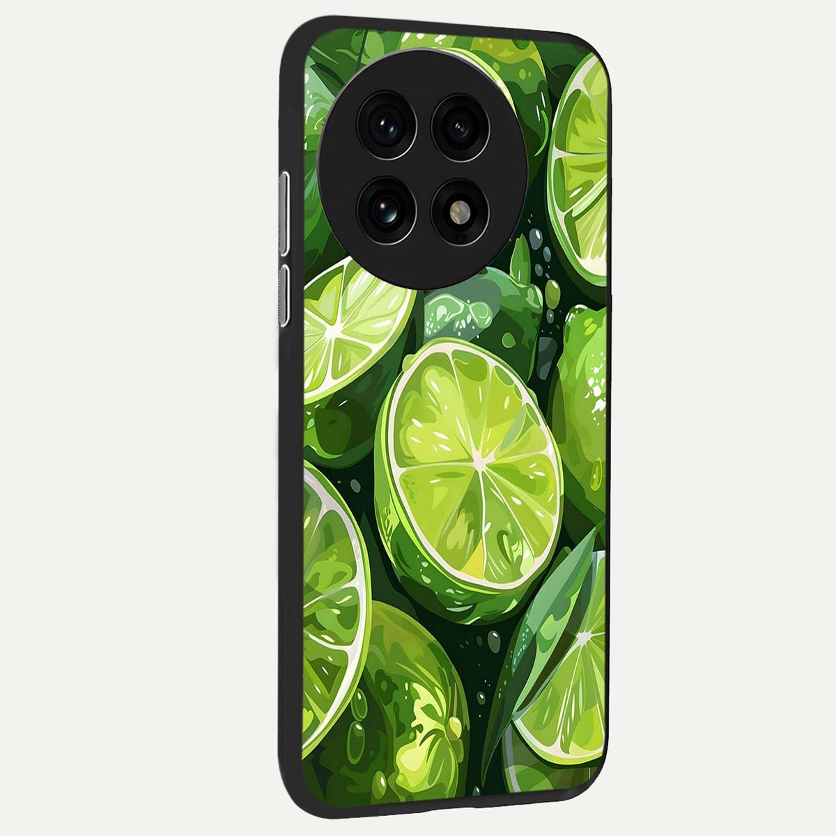  Green Kawasaki back cover For OnePlus 13R slim fit glass case with vibrant aesthetic design