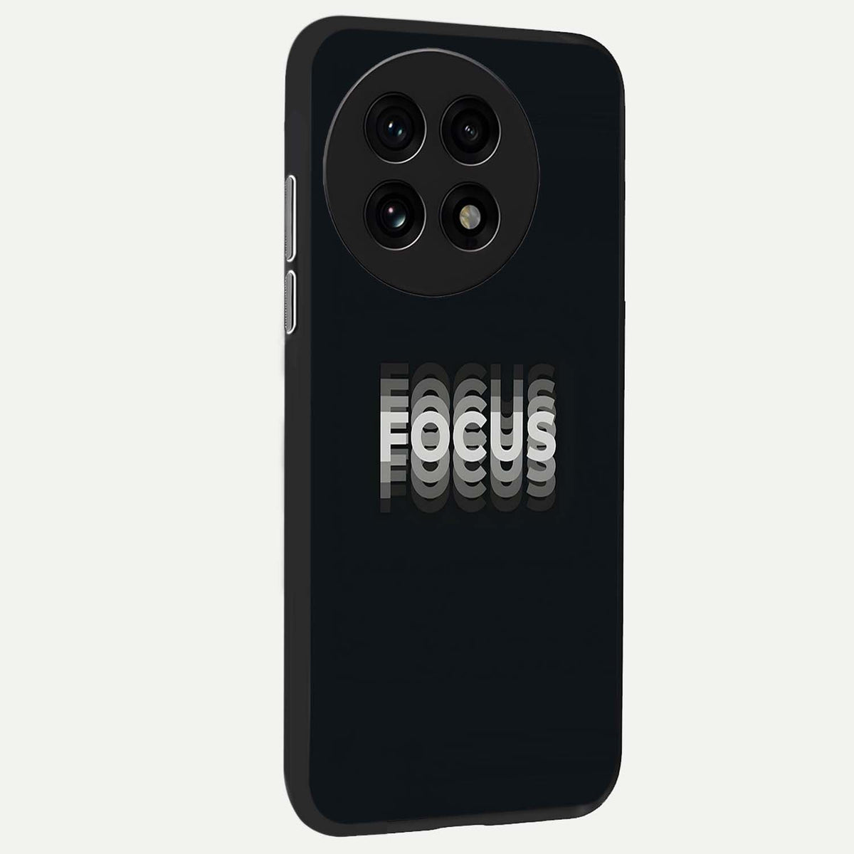  Mono Focus Vision back cover For OnePlus 13R slim fit glass case with vibrant aesthetic design