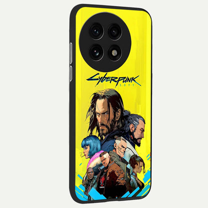  Neon Rebel Genesis back cover For OnePlus 13R slim fit glass case with vibrant aesthetic design