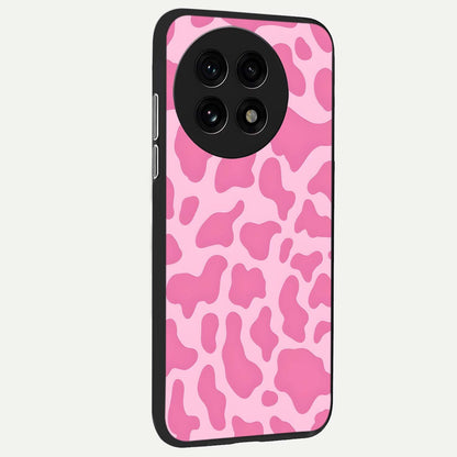  Pinkish Scenery back cover For OnePlus 13R slim fit glass case with vibrant aesthetic design