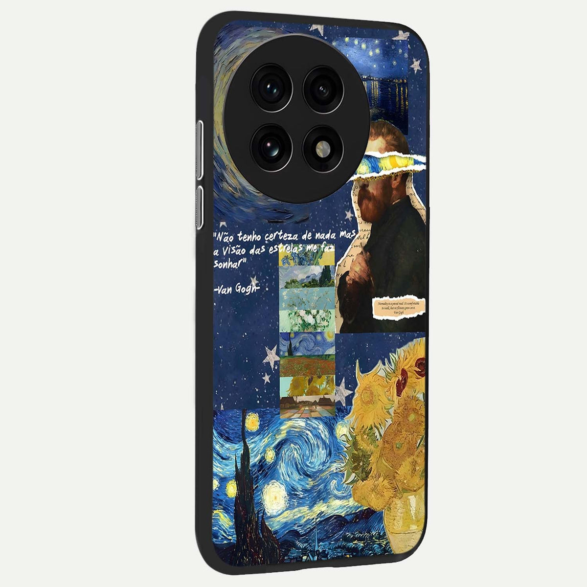  Starry Dream Vision back cover For OnePlus 13R slim fit glass case with vibrant aesthetic design