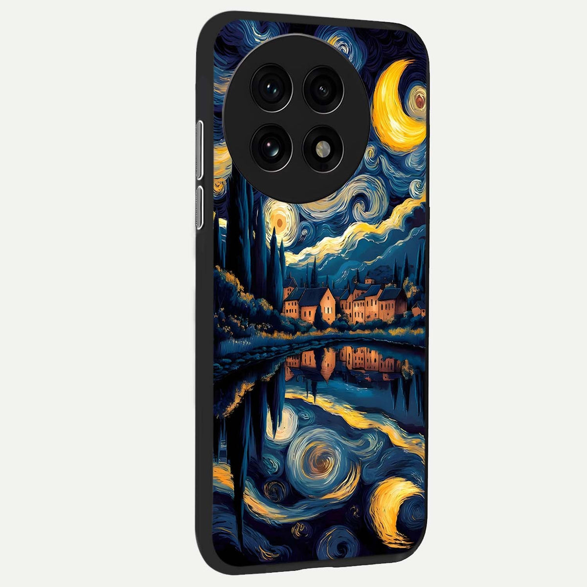  Starry Sky Serenity back cover For OnePlus 13R slim fit glass case with vibrant aesthetic design