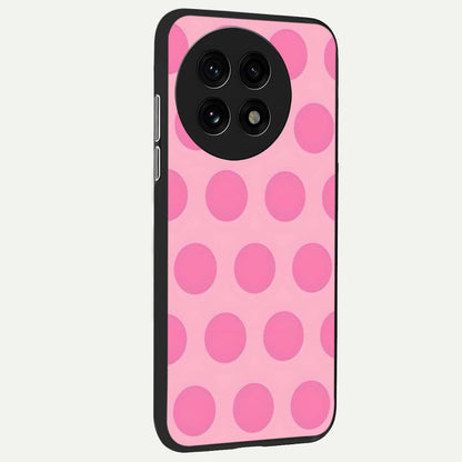 Sweet Dot Dreams back cover For OnePlus 13R slim fit glass case with vibrant aesthetic design