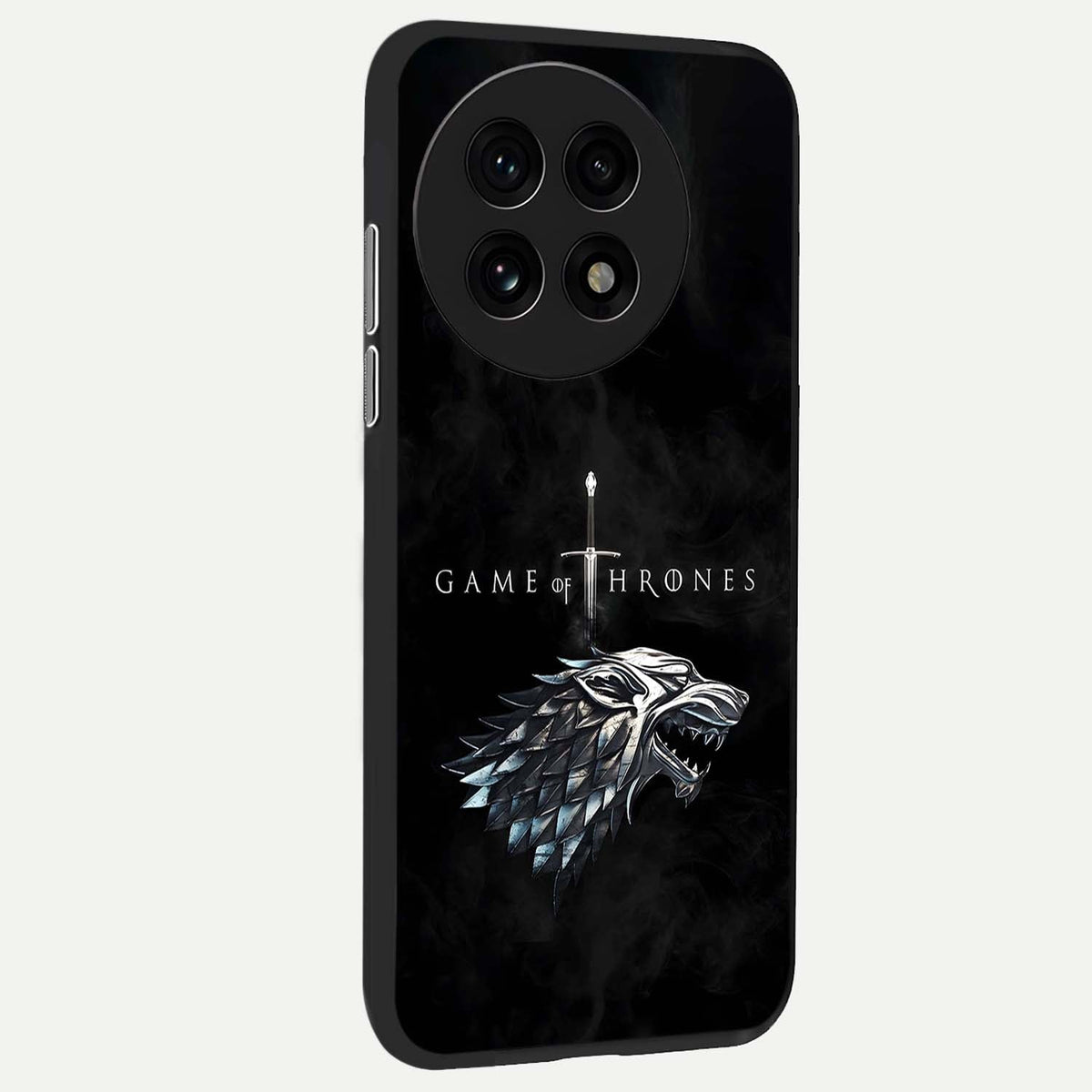  Throne Wolf Legacy back cover For OnePlus 13R slim fit glass case with vibrant aesthetic design