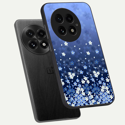  Blue Starry phone case For OnePlus 13 showing premium glass back cover with detailed artwork