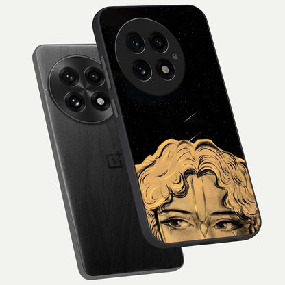  Celestial Gods Plan phone case For OnePlus 13 showing premium glass back cover with detailed artwork