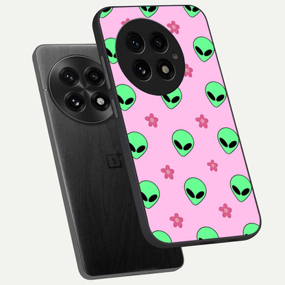  Cosmic Cute Crush phone case For OnePlus 13 showing premium glass back cover with detailed artwork
