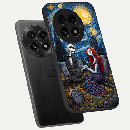  Eternal Night Love phone case For OnePlus 13 showing premium glass back cover with detailed artwork