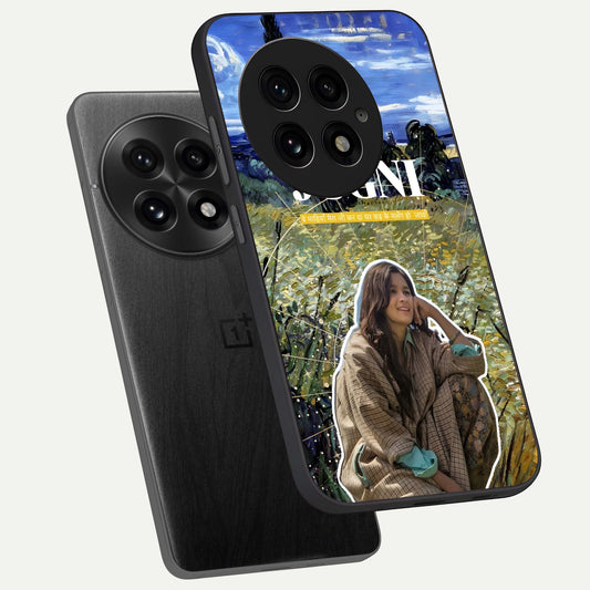  Jugni Soul Vibes phone case For OnePlus 13 showing premium glass back cover with detailed artwork