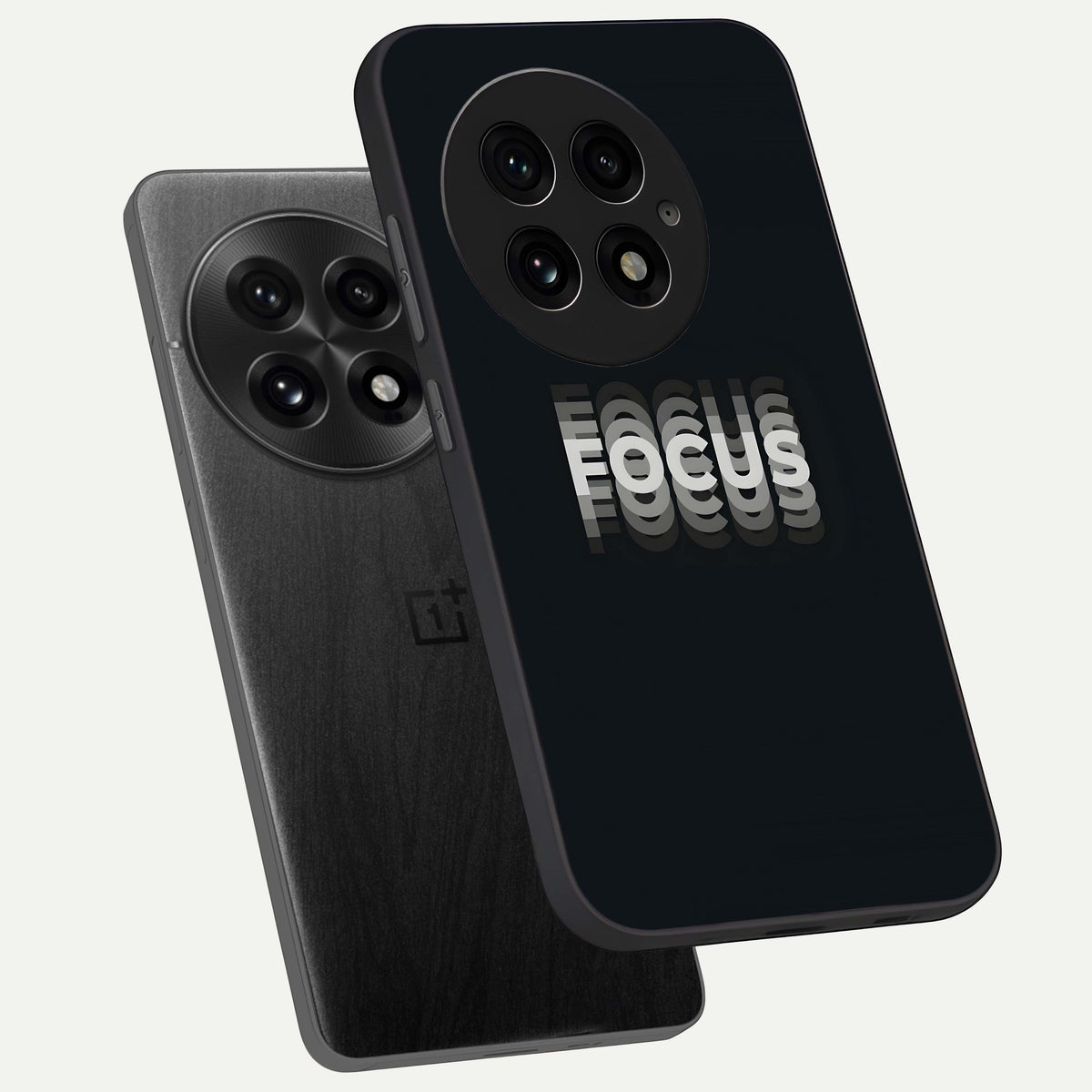  Mono Focus Vision phone case For OnePlus 13 showing premium glass back cover with detailed artwork