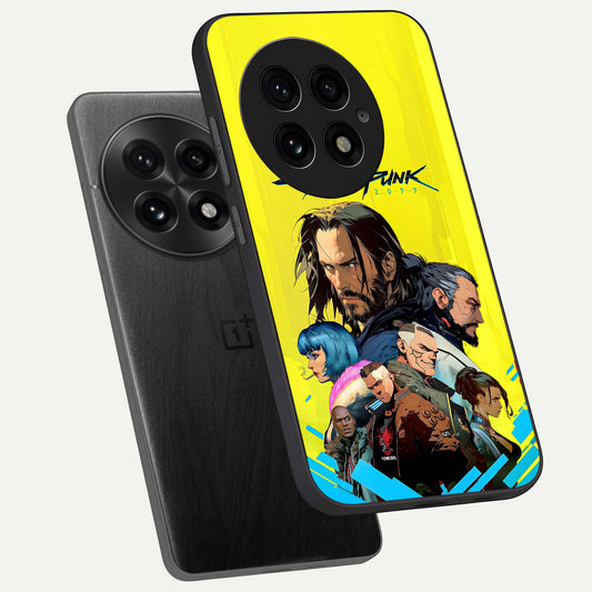  Neon Rebel Genesis phone case For OnePlus 13 showing premium glass back cover with detailed artwork