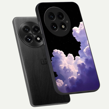 Starlit Night Whispers phone case For OnePlus 13 showing premium glass back cover with detailed artwork